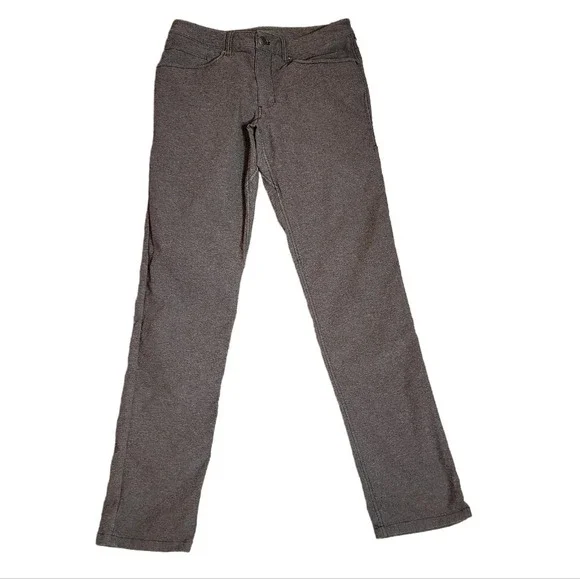 Lululemon Grey Tech Canvas ABC pants. Men's size 30×33.